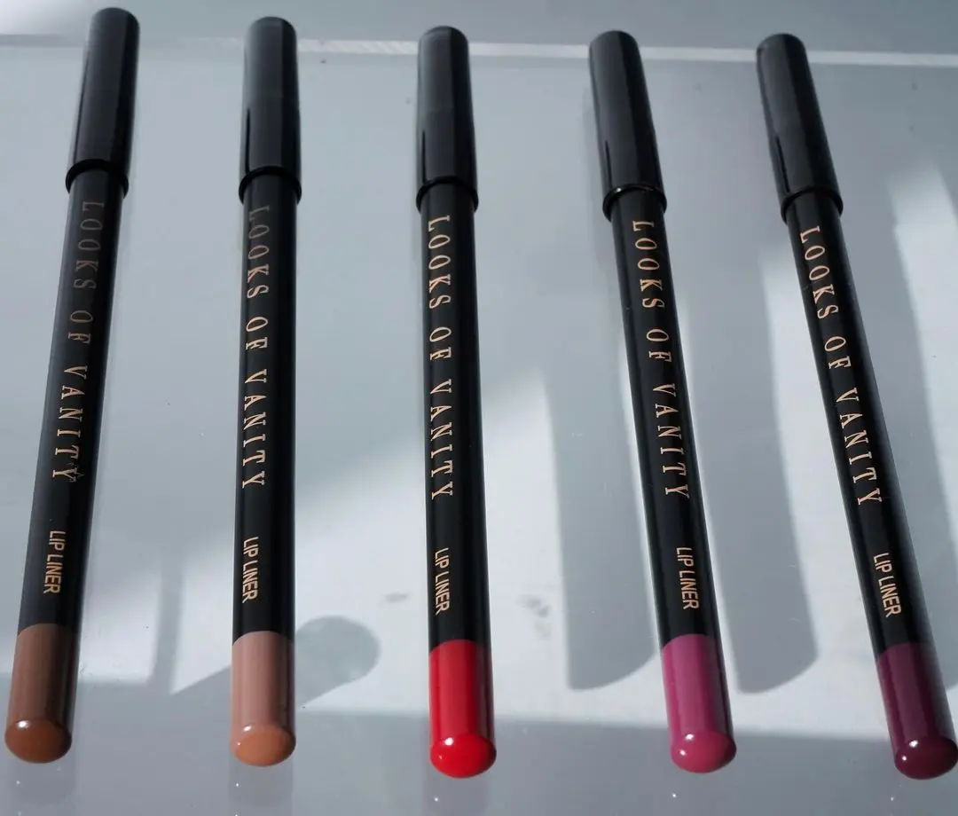 Wholesale Custom Waterproof Dark Brown Multi-color Private Label nude lip liners Creamy High Pigment Lipliner Pencil
