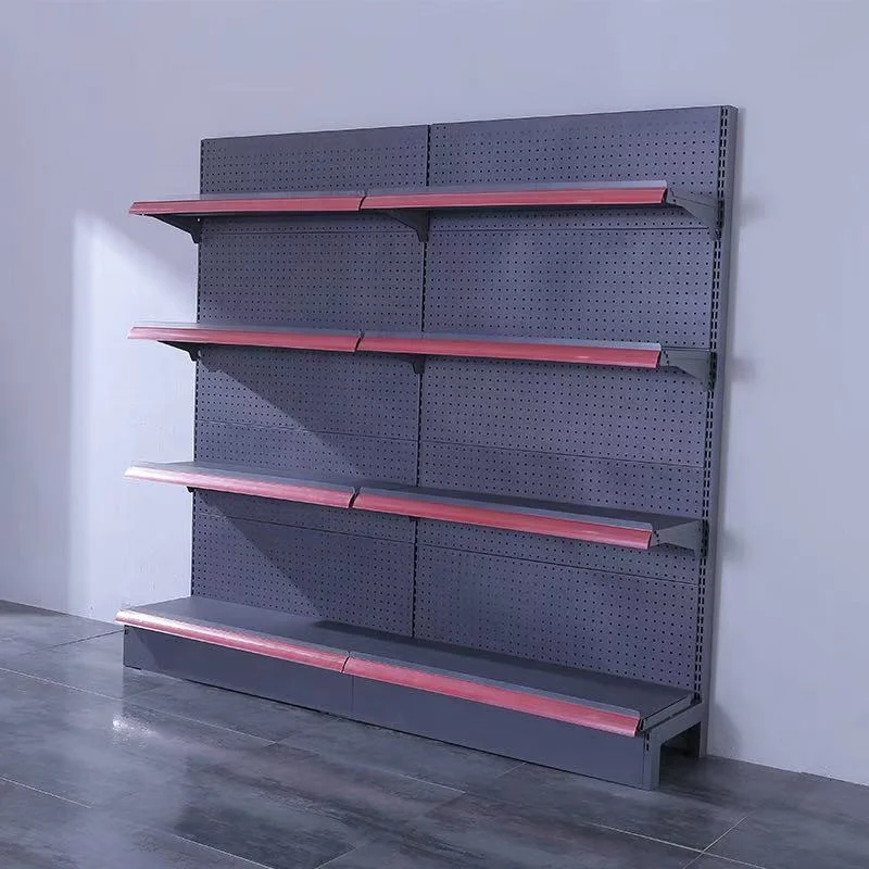 Factory wholesale price can freely assemble five-layer metal single-sided convenience store shelves