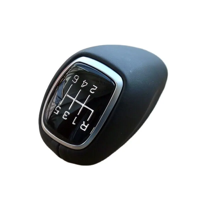 Automatic manual custom car gear shift knob stick cover lever shifter logo leather stitcher button flower