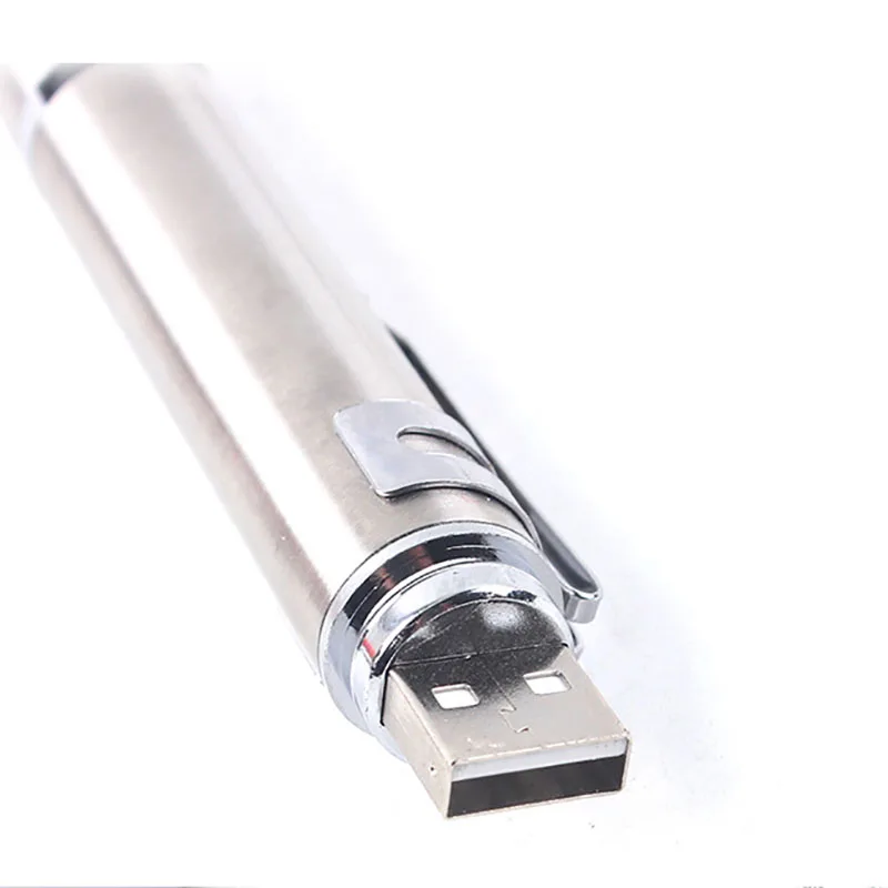 USB Charging Cat Toy Laser Teasing Stick Three in One Infrared Pattern