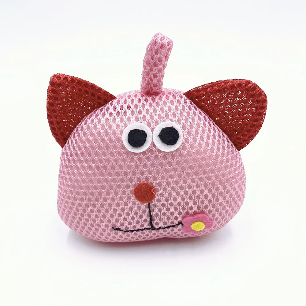 Baby Cartoon bath sponges Children Back Rubbing Wipe  Soft Cute Bath Rubbing Wipe Bathing products