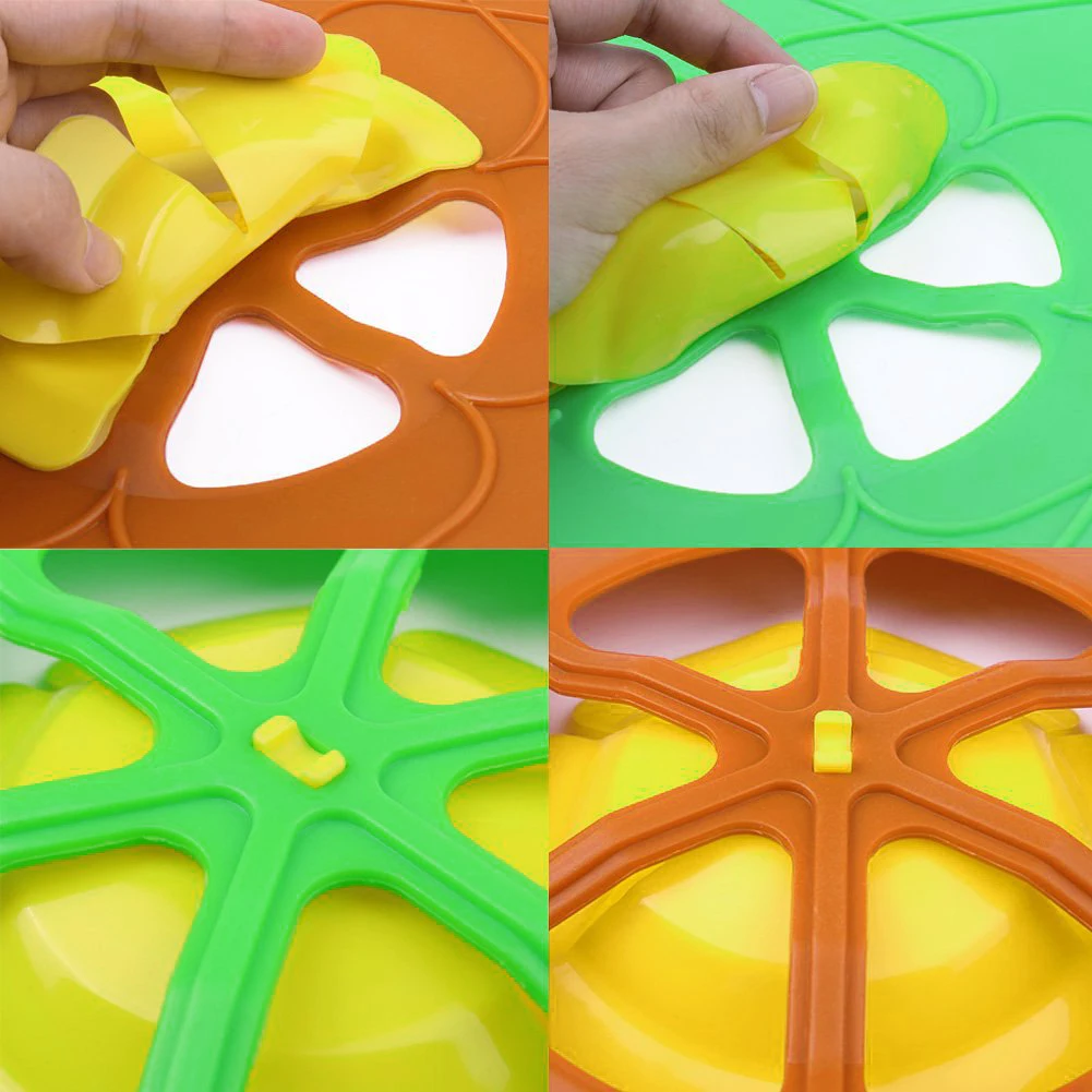  Food-grade Multifunctional Binaural Detachable Silicone Spill Stopper