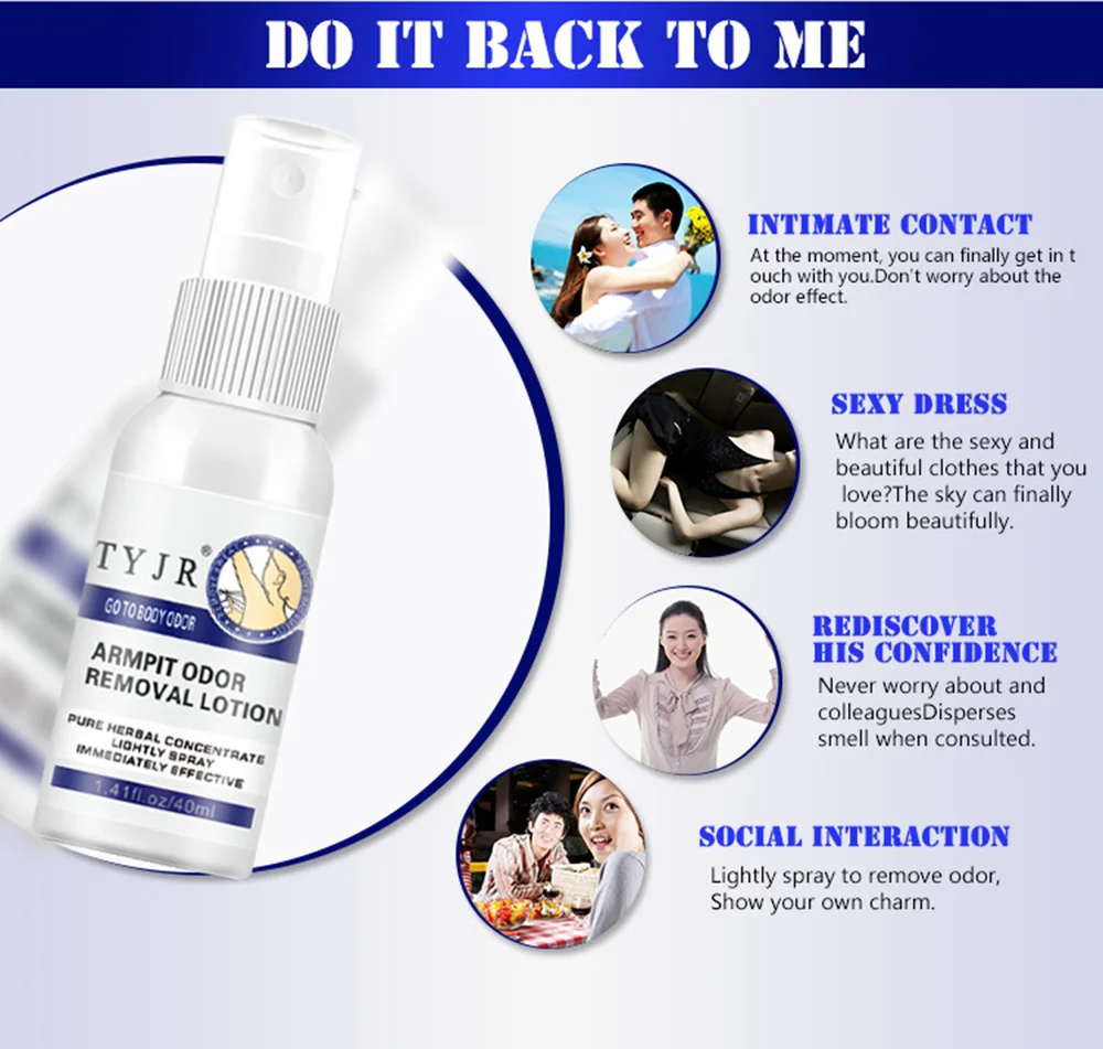 TYJR Herbs Women Man Spray Deodorant liquid Antiperspirant Stick Alum Deodorant Underarm Sweat Odor Clean Deodorants Spray