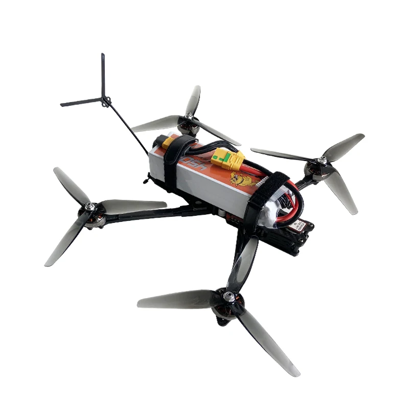 High definition digital image 7-inch long endurance FPV traversing aircraft rack equipped with camera and photography module set