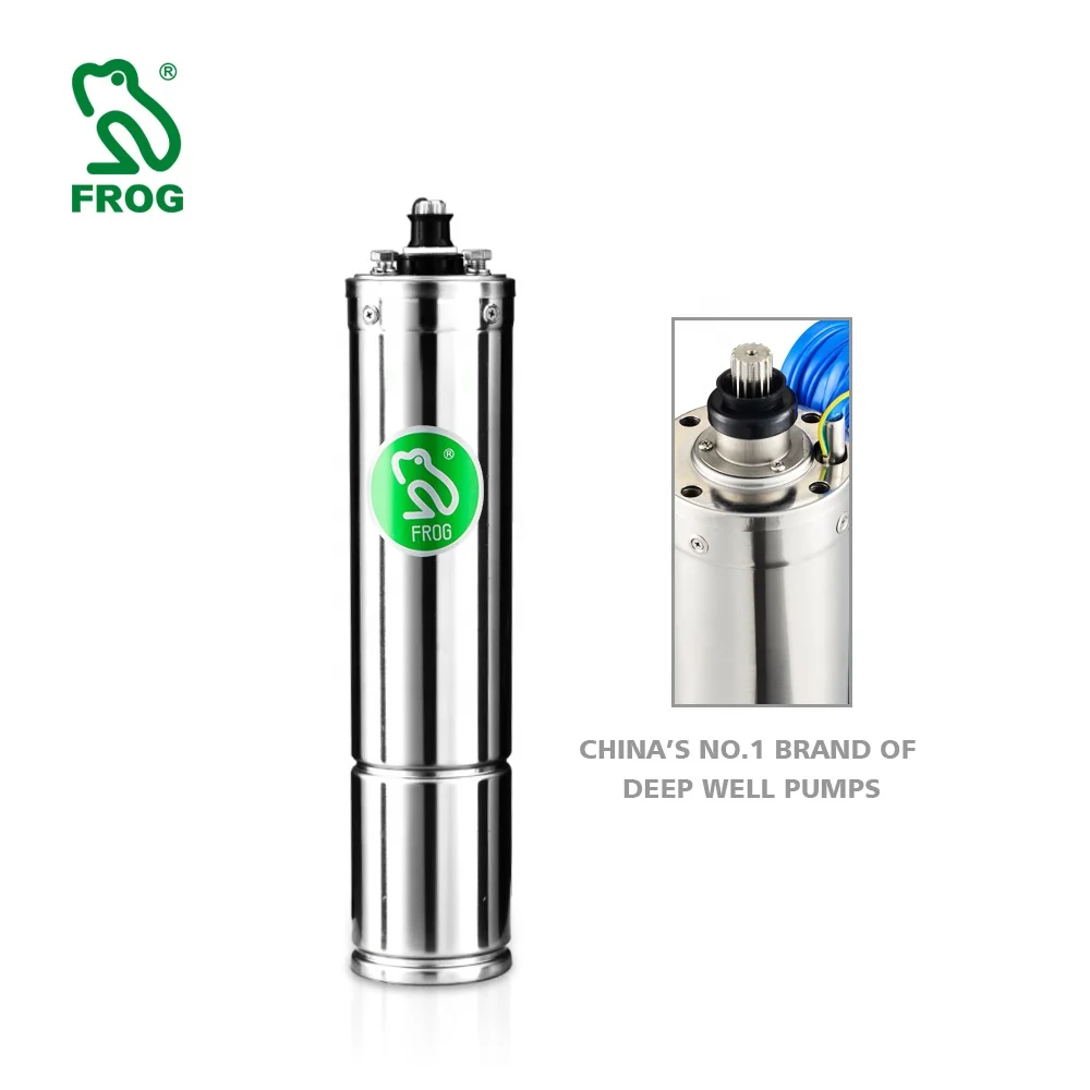 Factory sale 2hp single phase three phase  pump motor 4 inch submersible electric water  pump motor