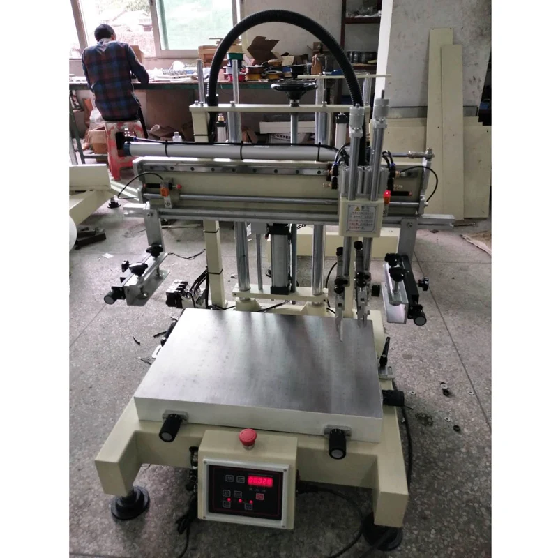 automatic serigraph machine factory in china small screen printer for box