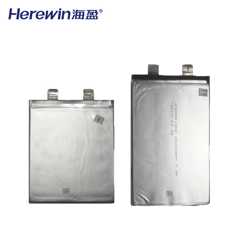 Herewin lipo battery LiFePO4 pouch cells 3.2v 30ah 40ah 50ah in stock