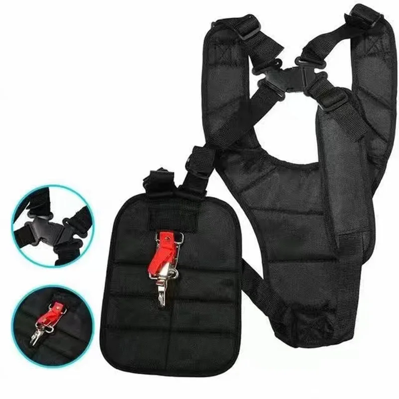 popular harness brush cutter and grass trimmer accessories padded double shoulder belt professional harness strap