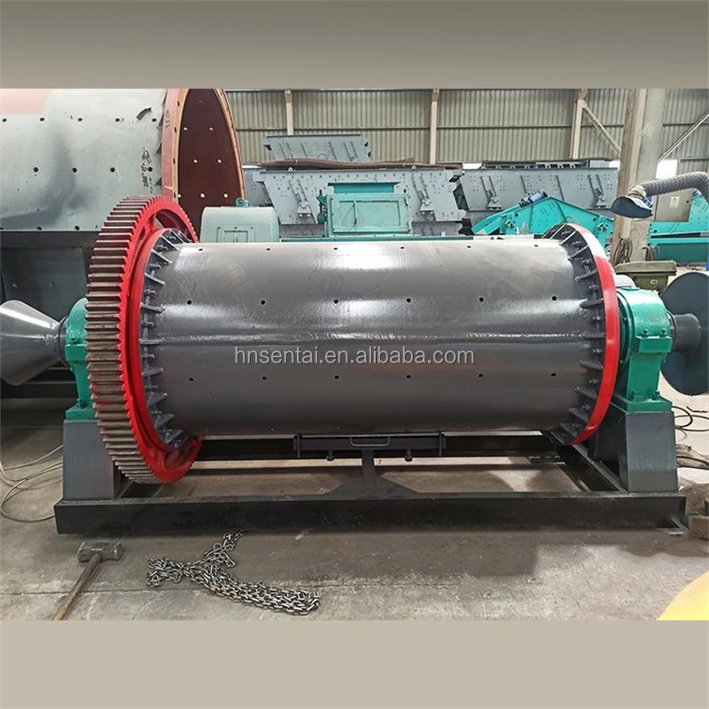 High-Quality Dual Purpose Horizontal Ball Mill - Wet & Dry Grinder   for Gypsum and Coal