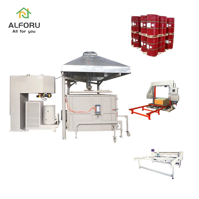 Batch Foam Machine Polyurethane Sponge Mattress Manual Making Foam Machine