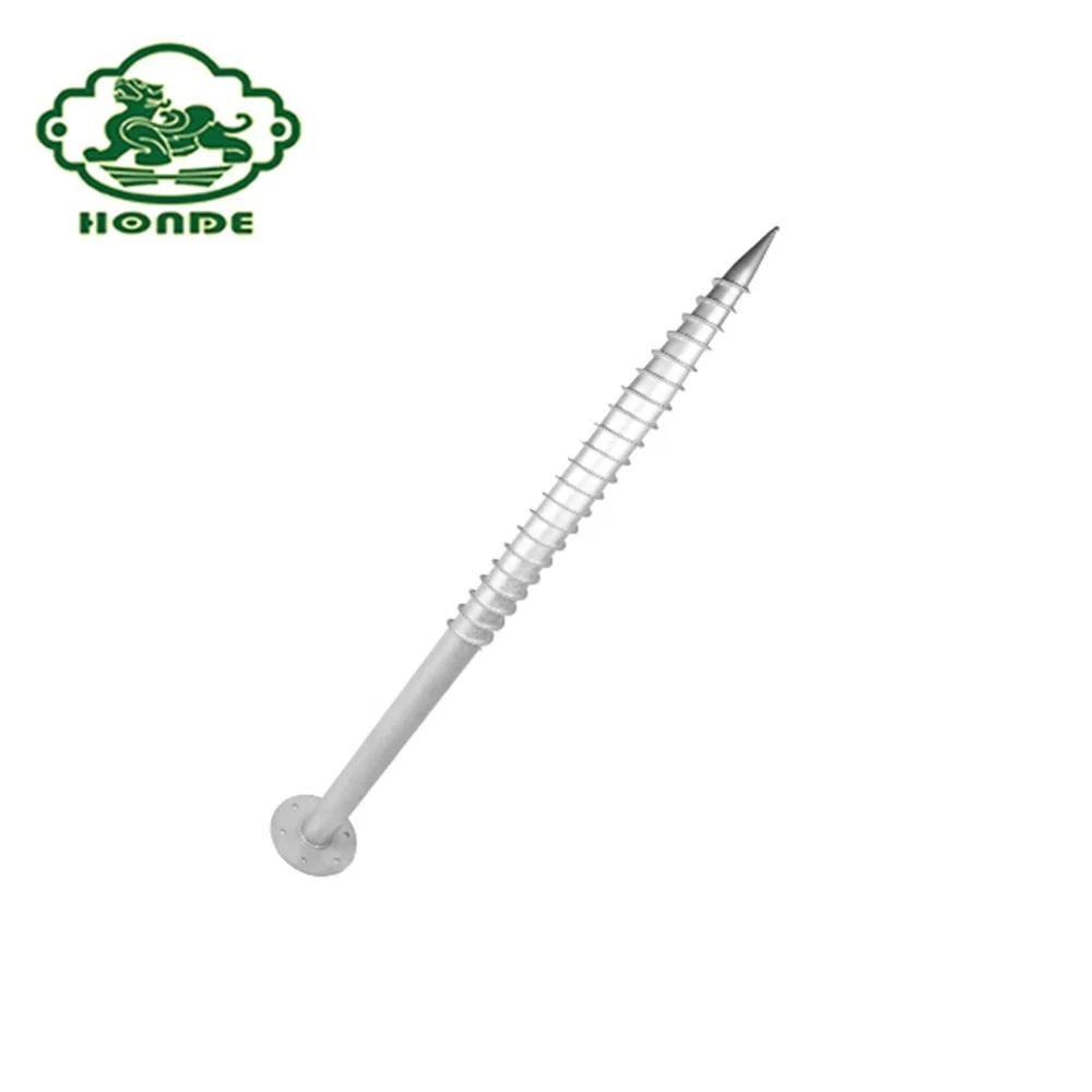 Galvanized steel ground screw post anchor professional manufacturer
