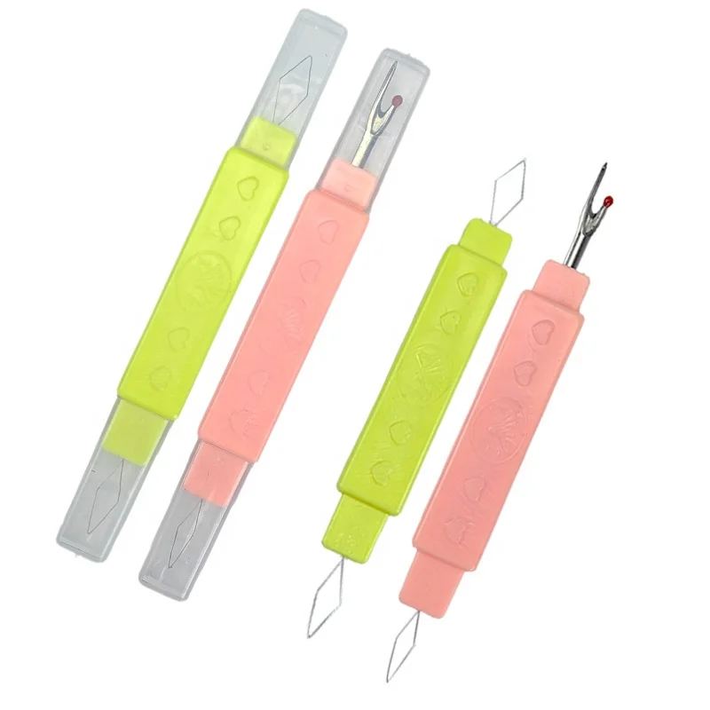 Double head needle threader threader for elderly quick threading lead tool sewing needle