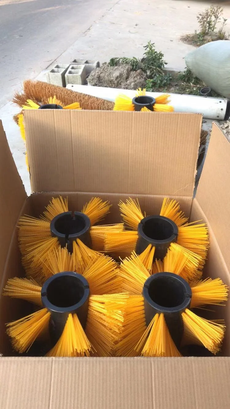 China Supplier Road Street Sweeper Brushes pp polypropylene steel wire brushes