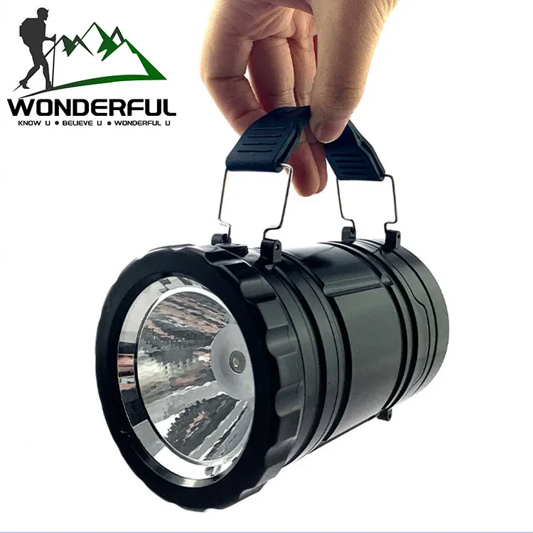 Led Manufacturers Spot Outdoor Adventure Telescopic Portable Camping Lantern Lantern Outdoor Emergency