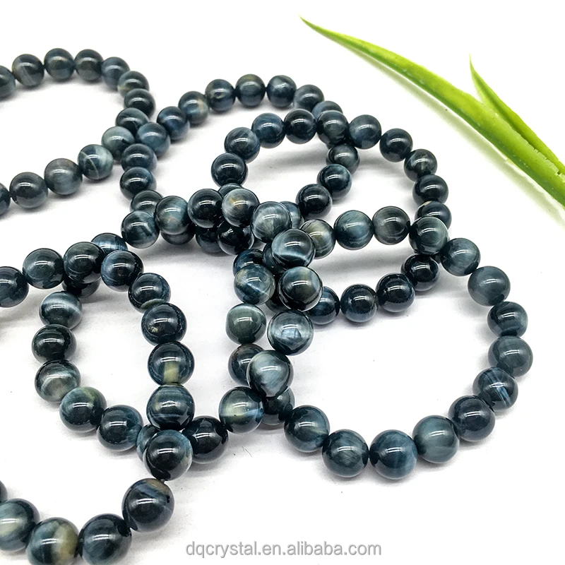 Wholesale Natural Healing Stone 8mm Bead blue Tiger eye Jewelry red Gemstone Bracelets for Woman and gift