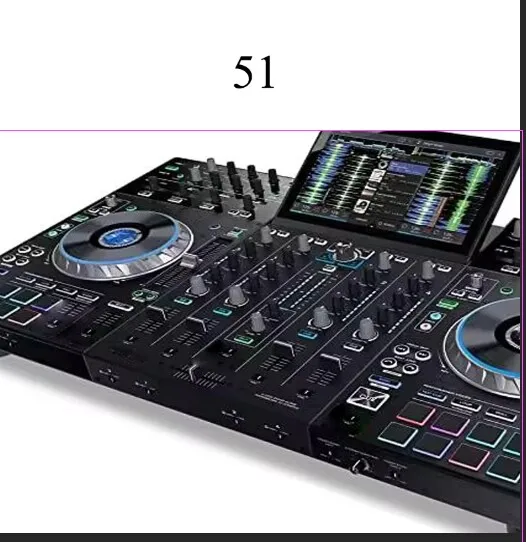 Новый бренд Denon DJ PRIME 4 | 4-палубный автономный смарт-диджейский консольный диджейский микшер по оптовой цене