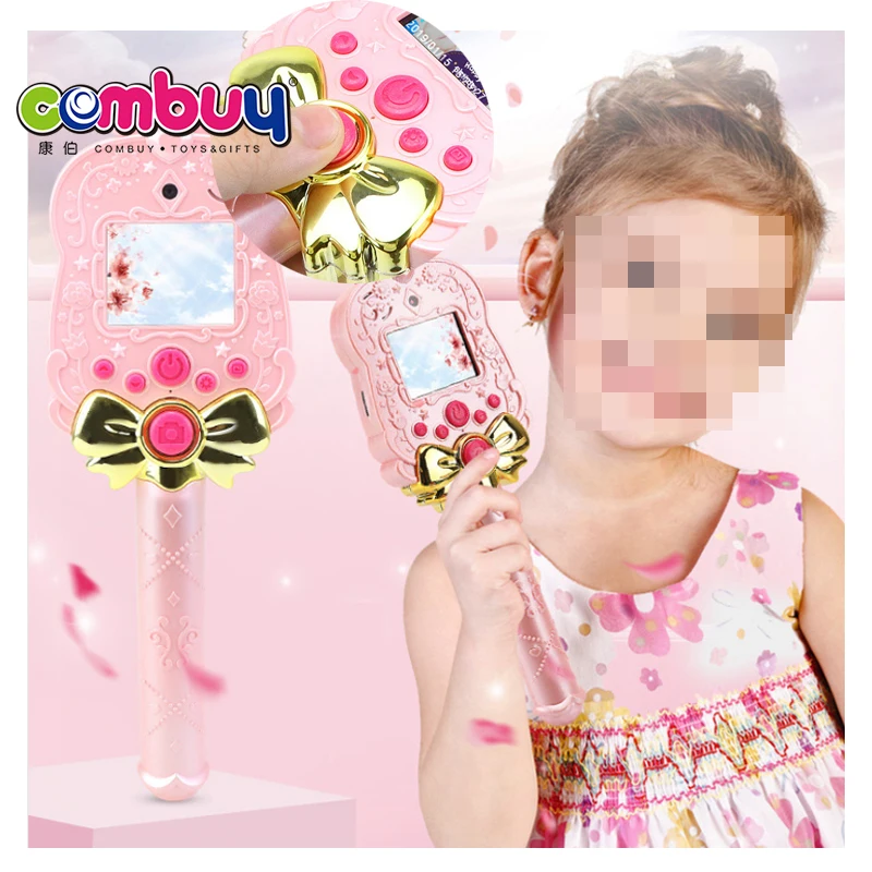 Multi languages girls gift 20 inch magic mirror toys digital camera for kids (1600132386980)