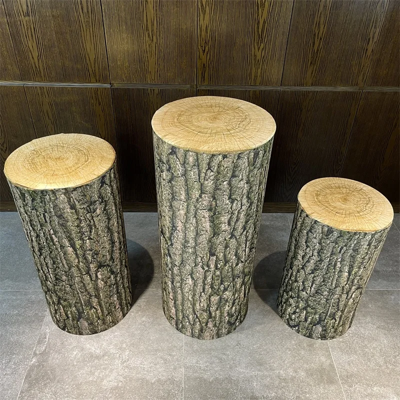 birthday decoration fabric backdrop cover backdrops for wedding events wood grain bark