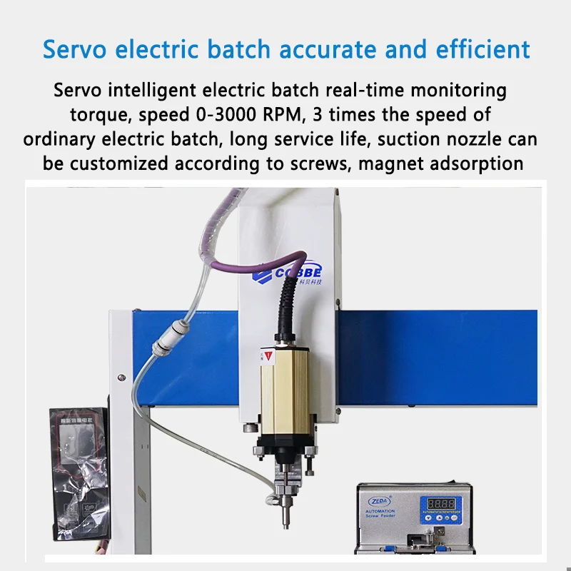 LED PCB Board Tablets Laptop Screwdriver Machine Automatic Locking Screw Machine With Double Locking Head and Double Platform