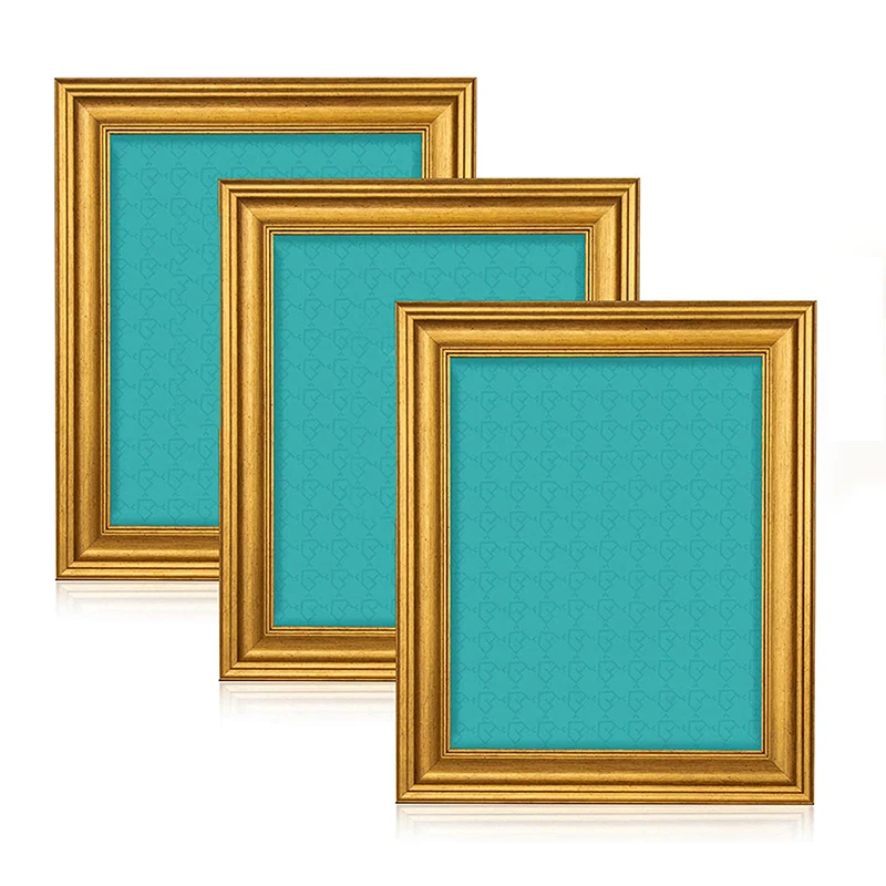 AIBO Picture Frame Diy Vintage Creative Poster Resin Photo Frames for Home Decor Wholesale Plastic Modern Rectangle Zk Customize