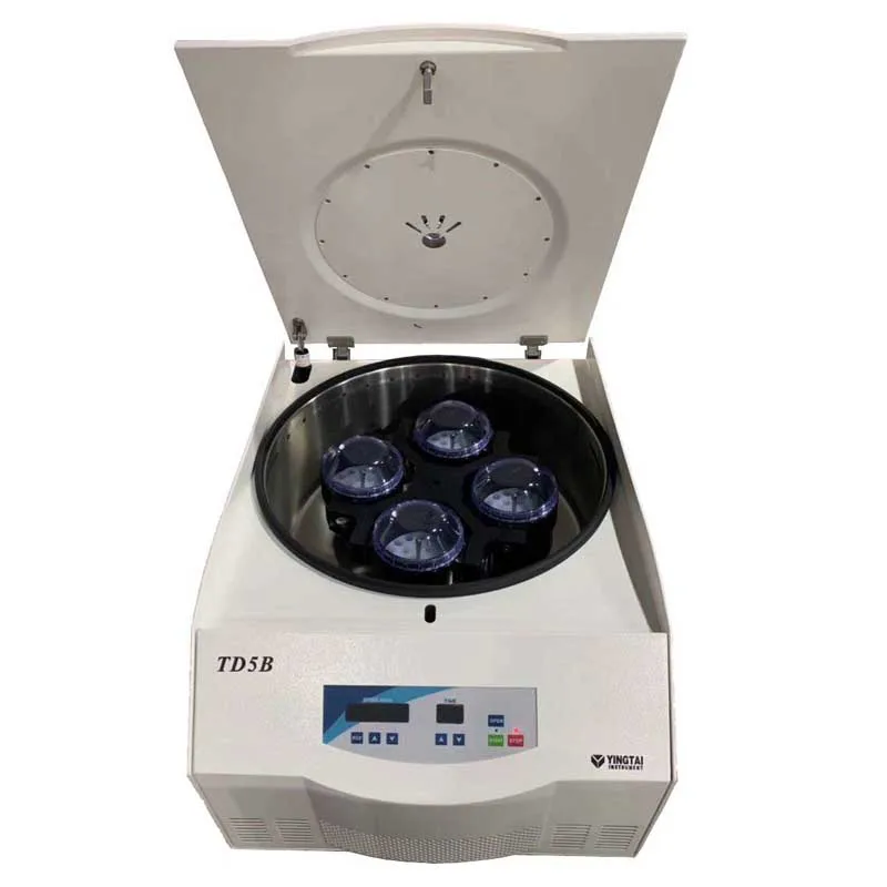 Benchtop Lab Centrifuge Machine For 4x250ml blood bags or 4x800ml test bottles