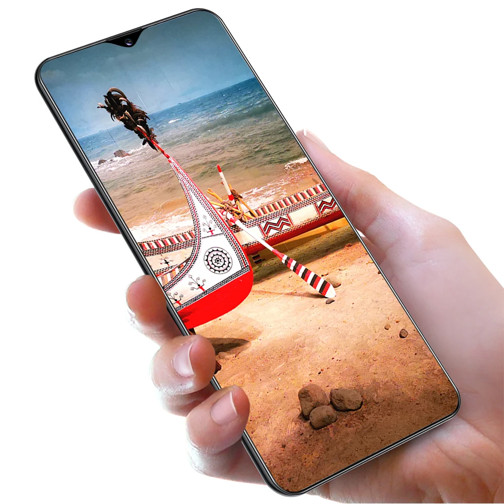 
S30Uplus Android smartphone 4G network 6.8 inch water drop screen fingerprint OEM Android smartphone 