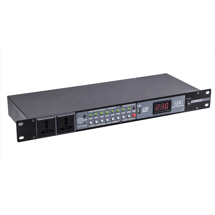 VS208  8+2 Way Power Management Sequence Controller With Separate Switch
