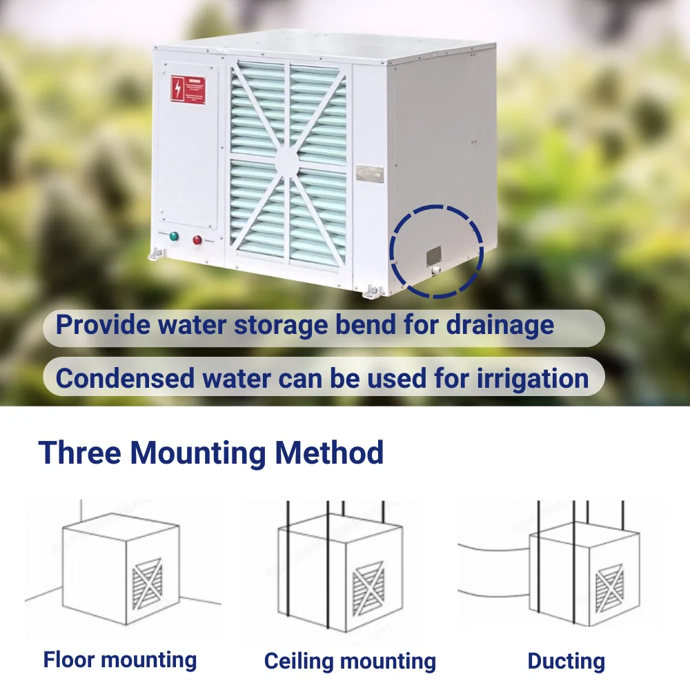 Dehumidifier Grow Room 587pt Remove Moisture for Canna Grow Warehouse Dehumidifier