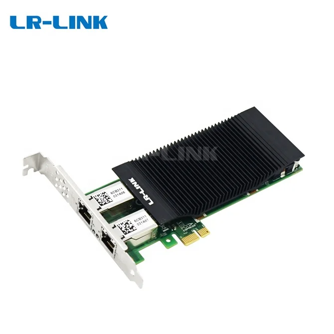 Lrlink промышленности LRES2033PT-POE зарядное устройство с двумя портами Ethernet сетевой карты 1Gigabit Vision рамки захватами