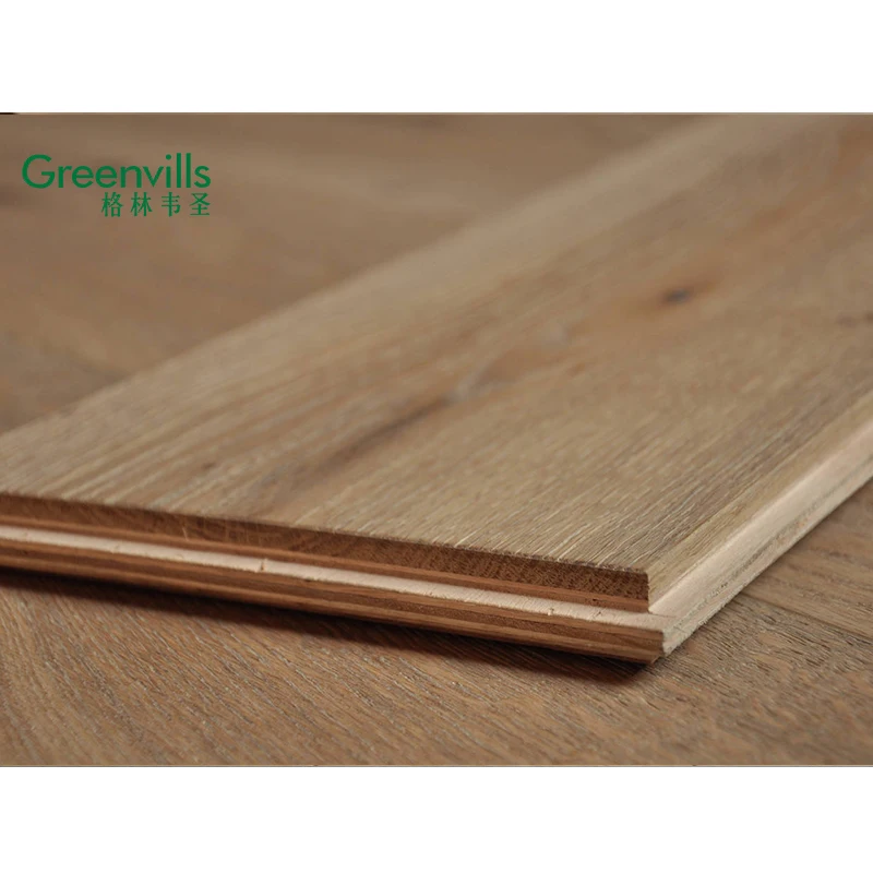 China Factory European white oak French oak  parquet wooden flooring for indoor accommodation
