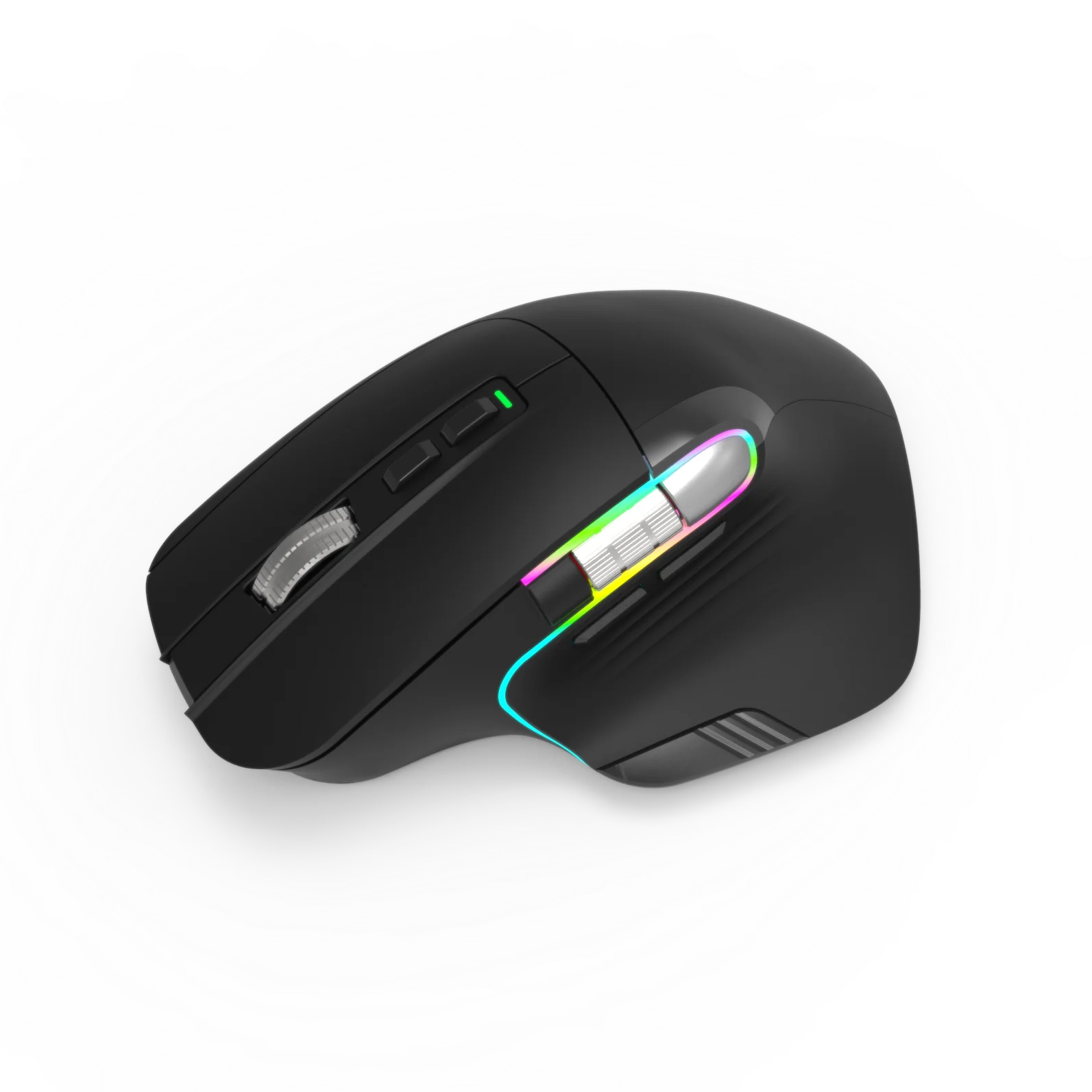 Перезаряжаемая эргономичная мышь 8D Rgb BT 2 4 ГГц беспроводная несколько устройств для ПК ноутбука