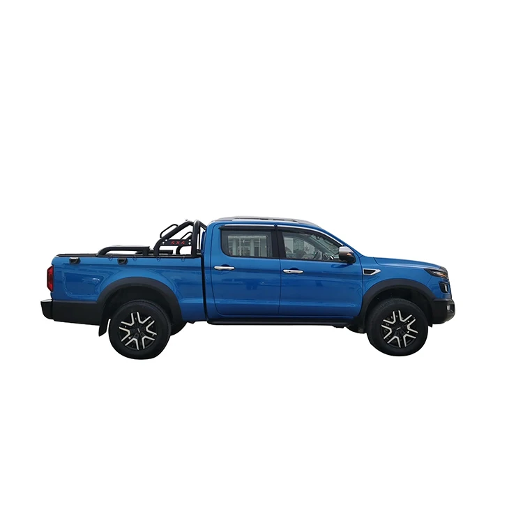 blue JAC T9 Pick up Truck 4x4 Diesel Affordable car