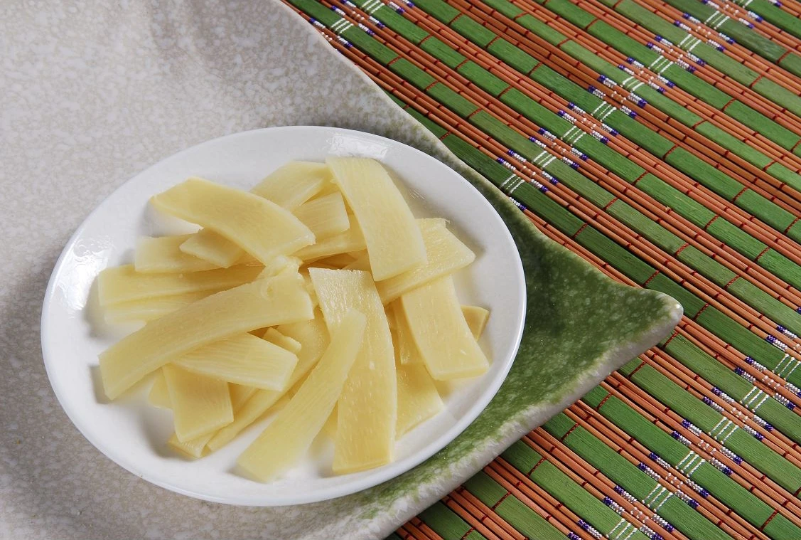 Boild Nutritional value Seasoned Bamboo Sprout Sliced  Menma for Japan Sushi Ramen Noodles