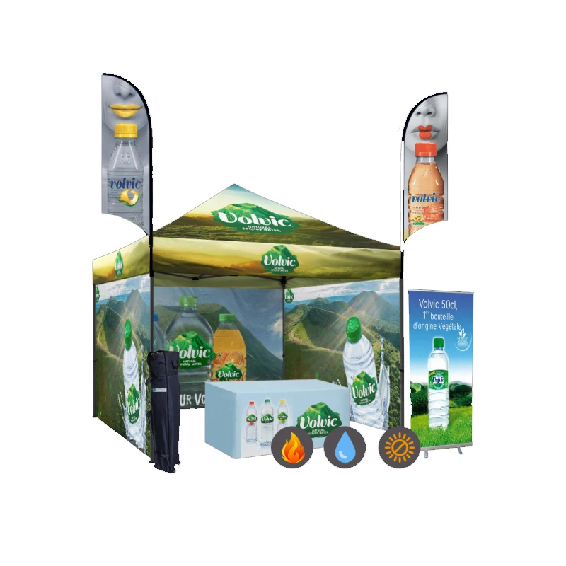 Free Design 3x3 aluminum  Frame Quick Folding Exhibition Tent  Manufacturing aluminum tent