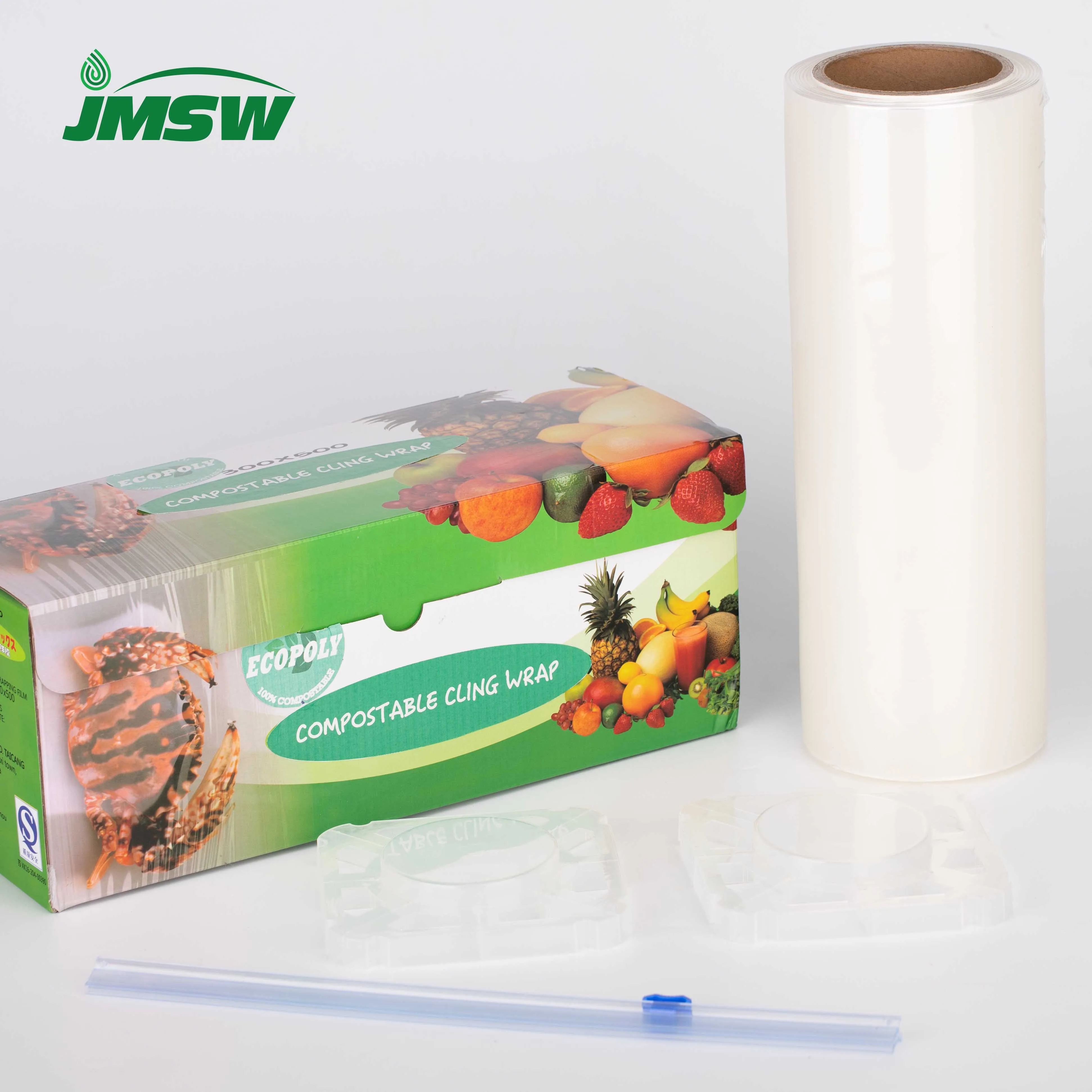 Manufacturer Biodegradable Compostable Food Cling Wraps Cling Films