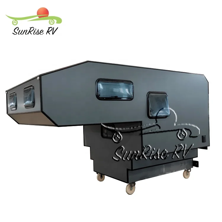 SunRise RV из стекловолокна легкий наземный кемпер поднос для грузовика пикапа автофургона toyota hilux горка в