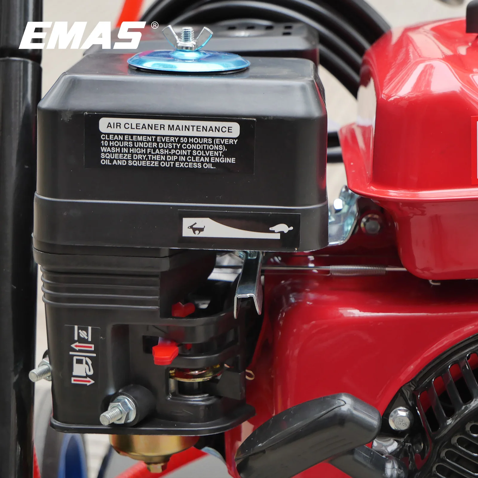 200Bar 250Bar 170F Engine Car Cleaning Adjustable Spray Gun Car Wash Machine High Pressure Washer 7HP