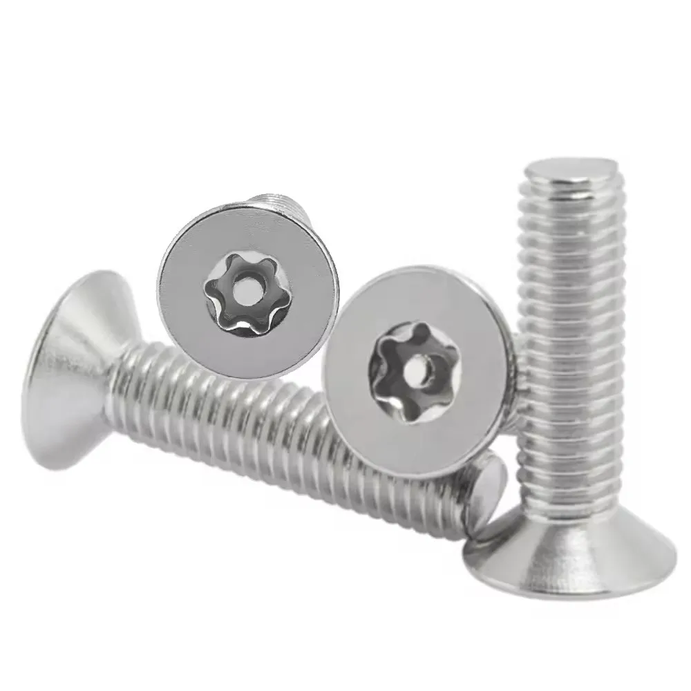 M1.6 M2 M6 M8 M11 M12 Torx Slotted Hexagon Hex Socket Pan Flat Countersunk Head Allen Black Stainless Steel Machine Bolt Screw