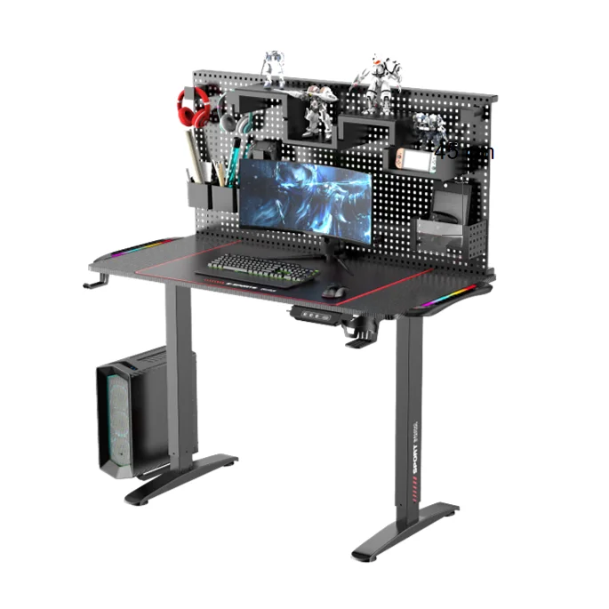 Ergonomic Easy Assembly Computer gaming desk Electronic Height Adjustable Desk Table Standing Desk