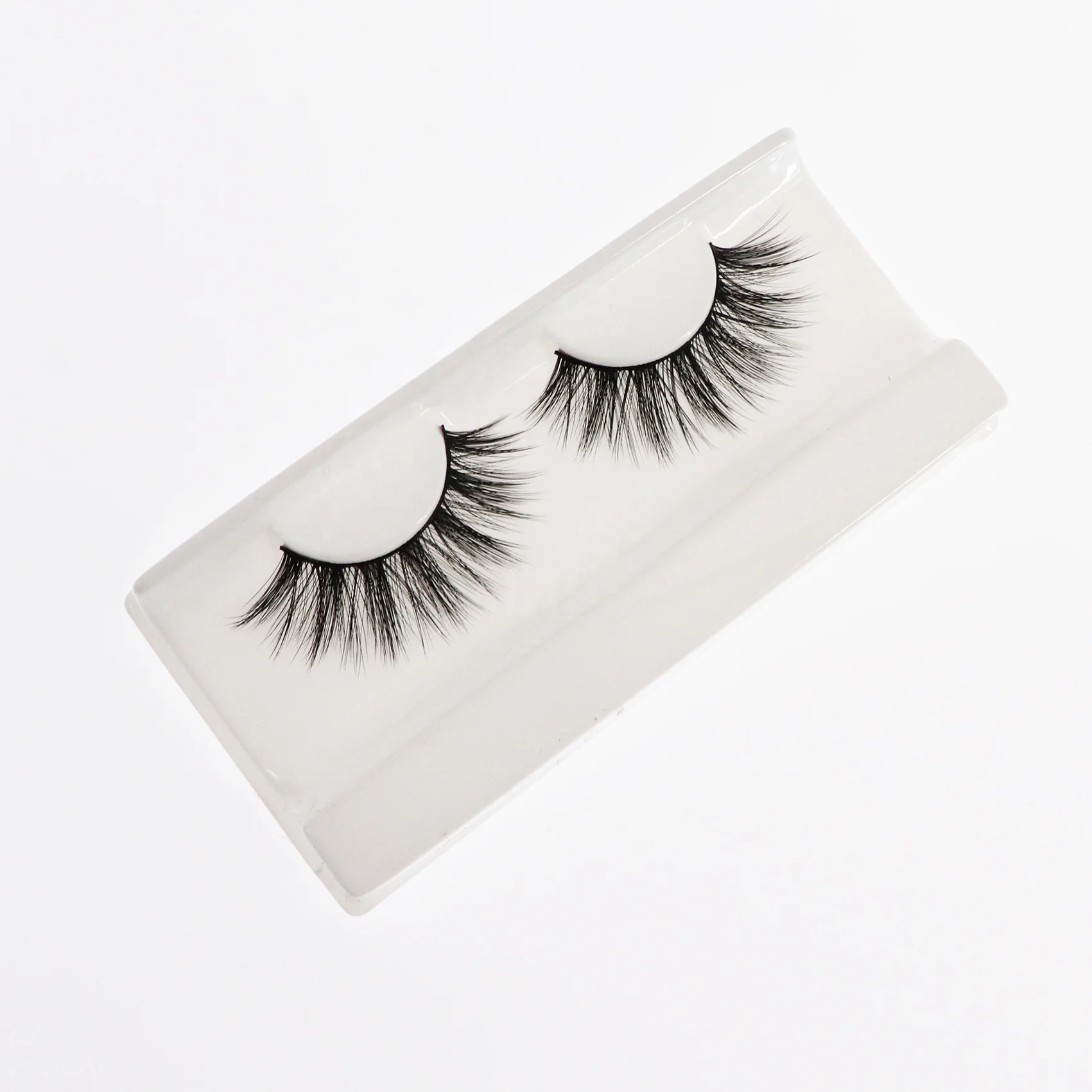 Light Weight Strip Eyelash Private Label Packaging Wispy Style Soft 3D Faux Mink Eyelashes