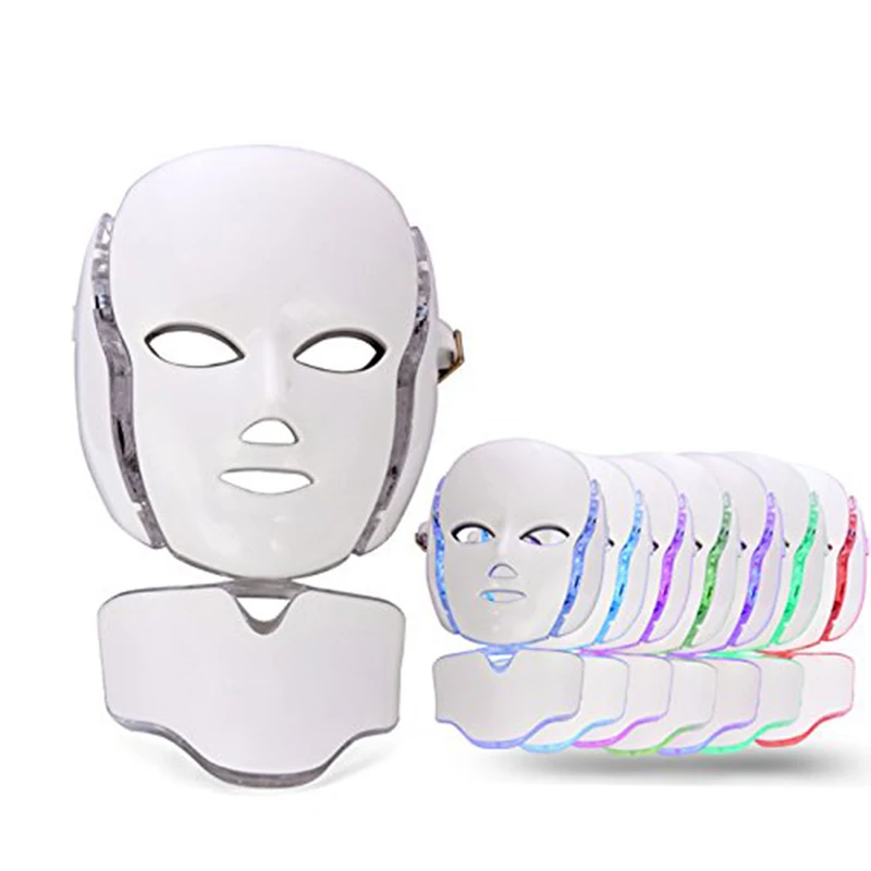 Popular LED facial mask for skin whitening and tightening