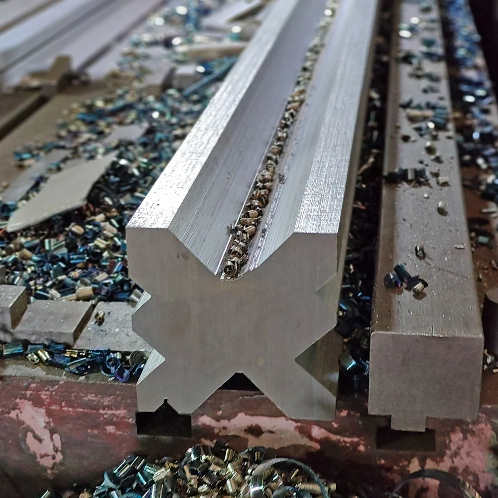 Long-durable sheet metal forming tools hydraulic press brake punch and die