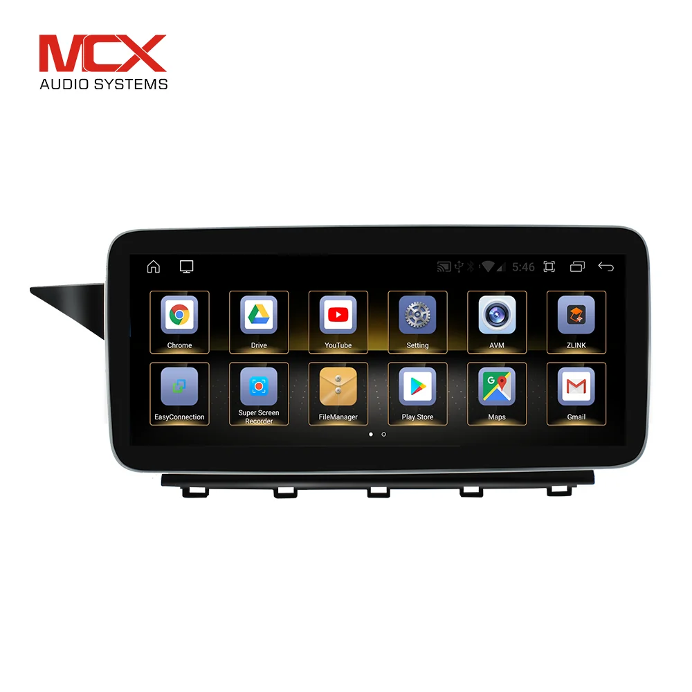 MCX 10.25 Inch Android Touch Screen Auto Radio Monitor Electronics Car Video Dvd Music Player For Benz X204 GLK Class NTG4.5