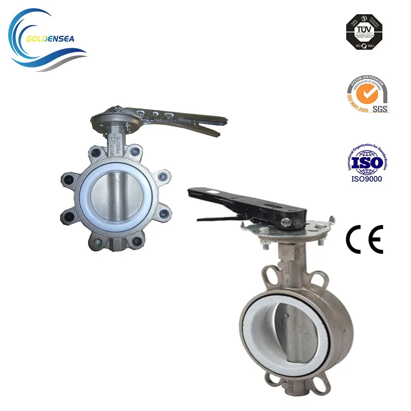 Carbon Steel Wcb Epoxy Wras Approved Wafer ConnectionWafer Connection Butterfly Valve From Manufacturer Butterfly Valve