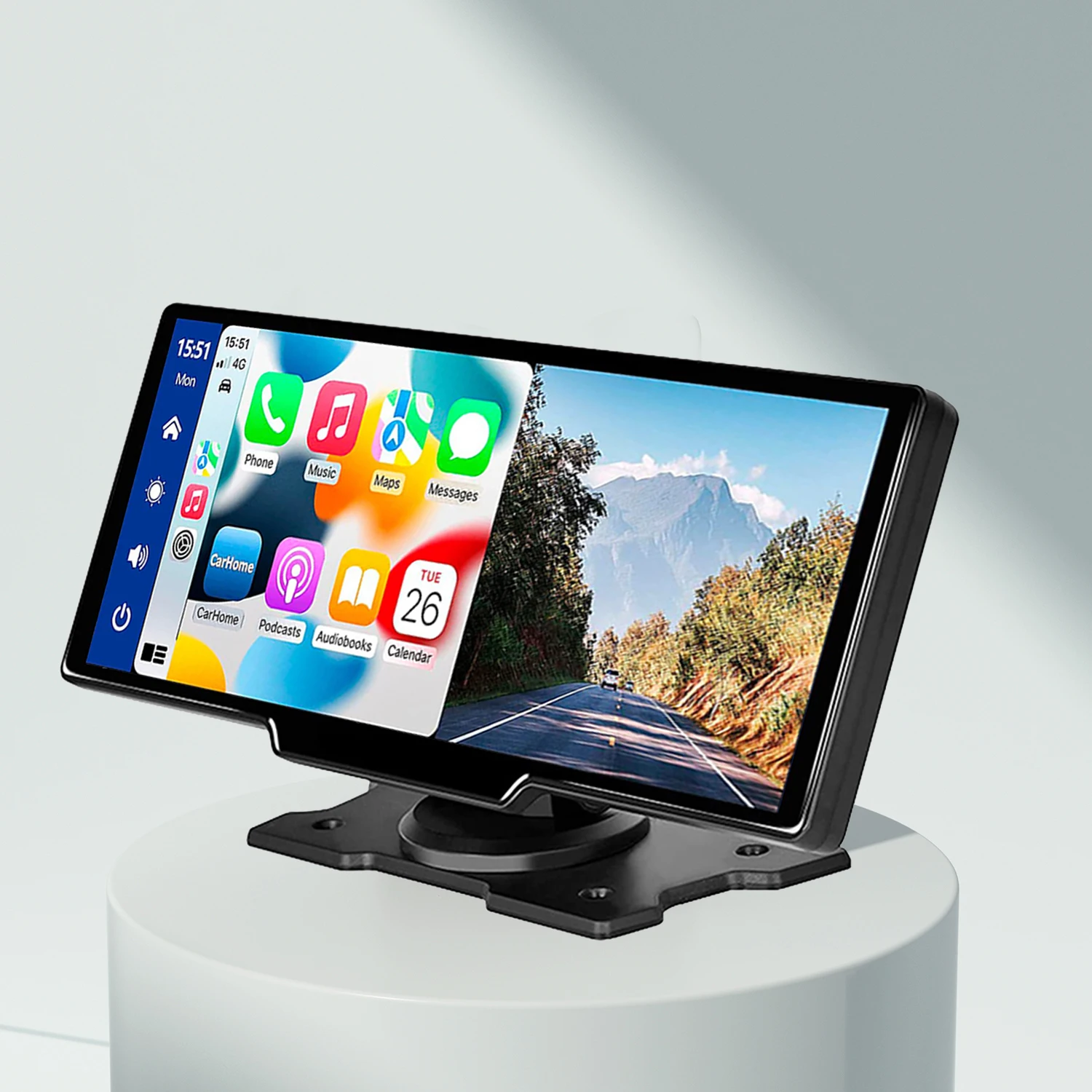 Ottocast 10.26 inch  Universal Wireless Carplay Screen Portable Display Car Radio Player Android Auto appl Carplay