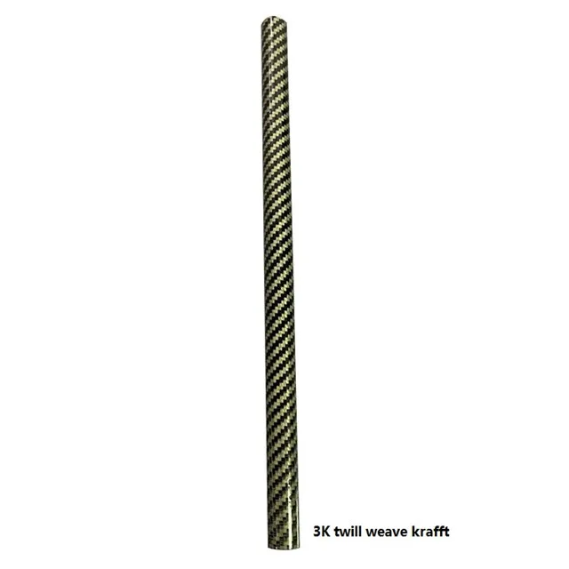 
Professional Manufacturer Custom Designed 10mm 1 inch Carbon Fiber Shaft Cue Tube 