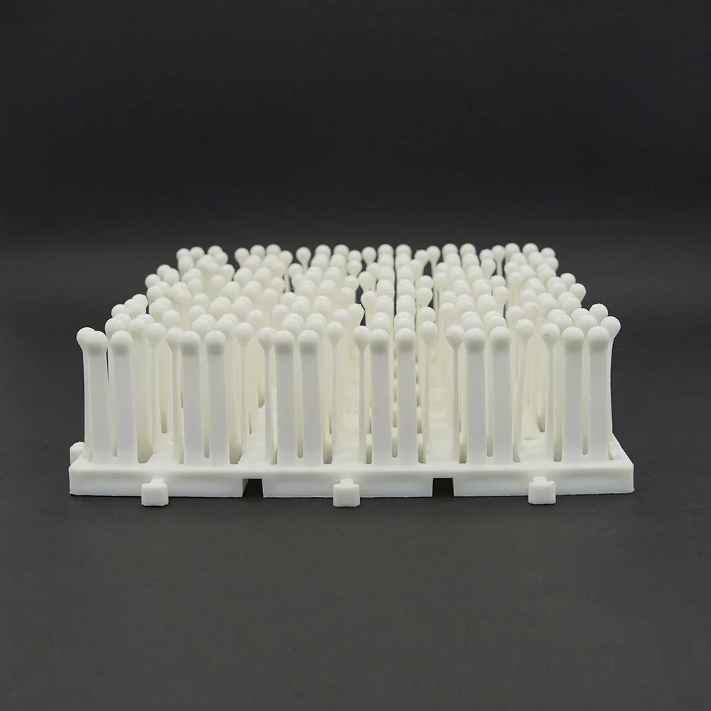 High Quality White Needle Mushroom Brush Outdoor Sports Easily Spliced Skiing Teaching Artificial Dry Snow Ski Slopes