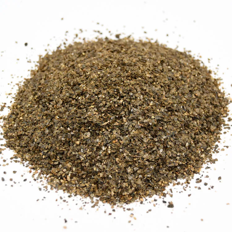 Unexpanded raw golden vermiculite 0.3-1mm 1.5-2.5mm
