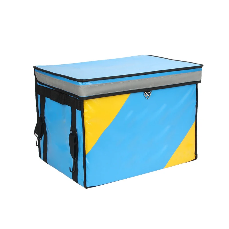 Custom Logo Food Delivery Bags 101L Cake Pizza Beer Carry Backpack PVC Aluminium Foil Ice Bagpack Outdoor Picnic Cooler Bags