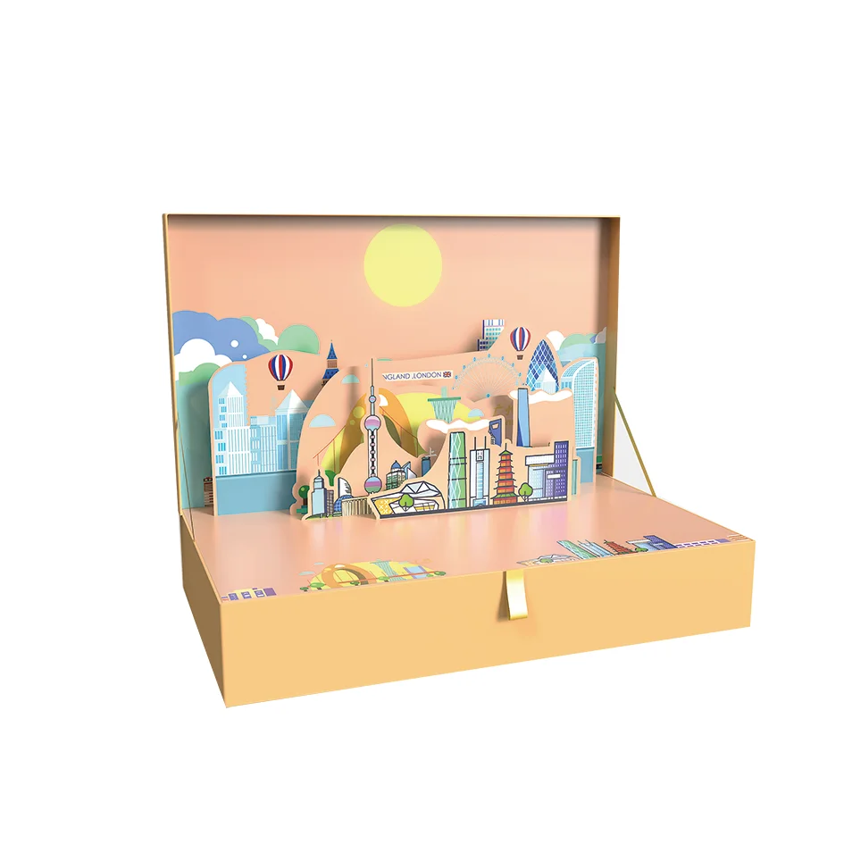 The manufacturer directly supplies the Mid-Autumn Festival flavor moon cake gift box spot wholesale 6 baking packaging creative